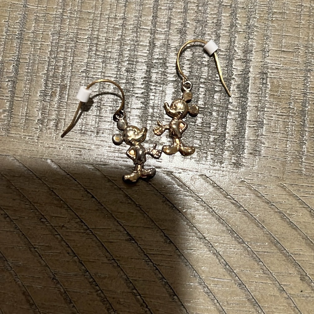 Vintage Disney Mickey Mouse Earrings